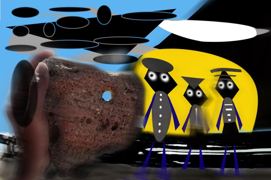 stone picture family