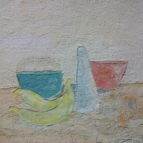 NATURA MORTA  (AFFRESCO)