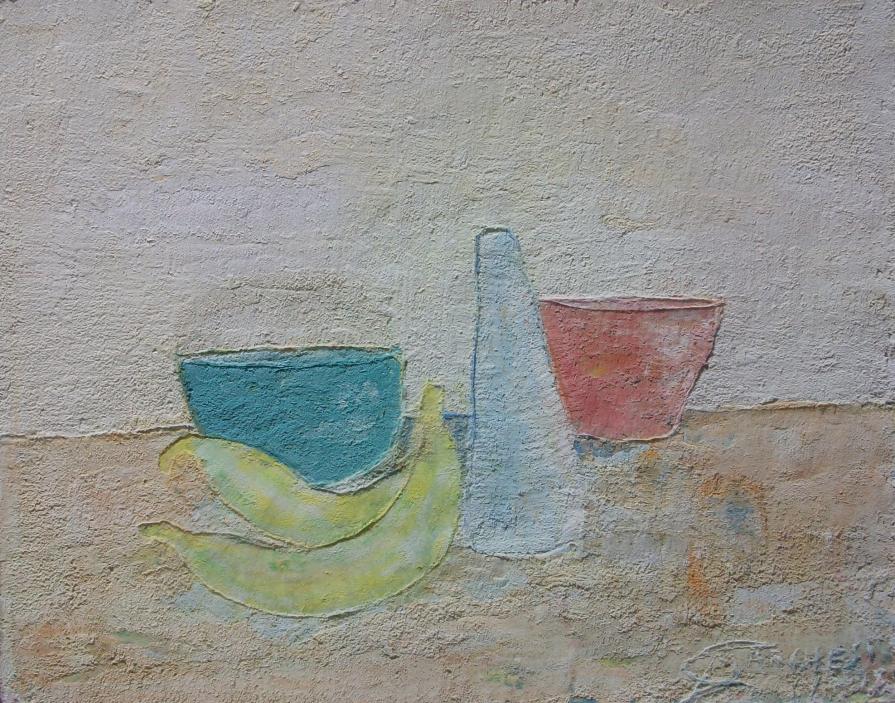 NATURA MORTA  (AFFRESCO)