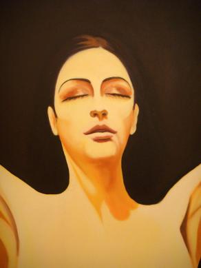 Silvia e la luna (particolare)