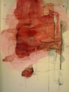 Crocifissione n 1 - Tecnica mista su carta 2014