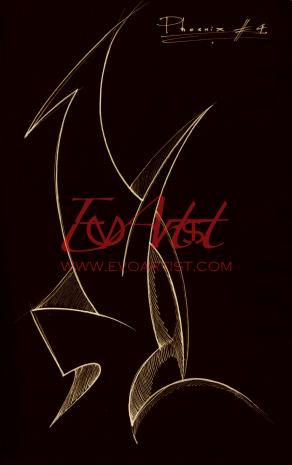 Phoenix - Studio per scultura cubofuturista Phoenix - Studio per scultura cubofuturista