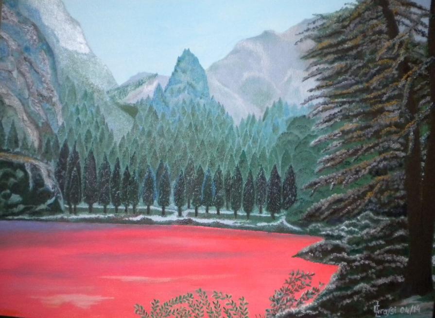 LG 0249 - Il lago di Tovel anno 1964 - Trento