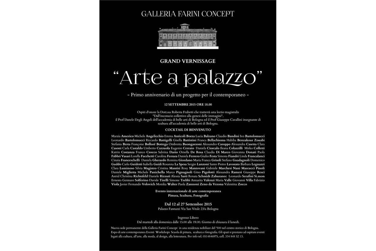 "Arte a Palazzo" - Primo anniversario di un progetto per il contemporaneo -