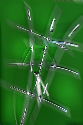 verdi linee sommerse.