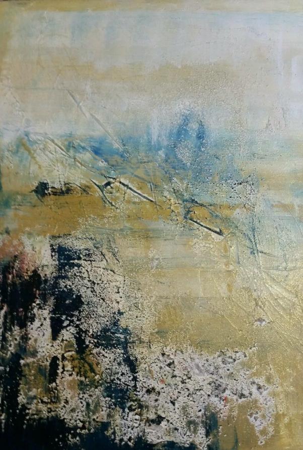 Michaela Nagel - Abstract - olio su tela - 50 x 70