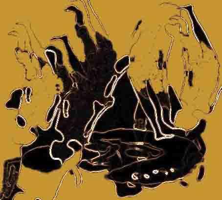 Between lights/ darkness