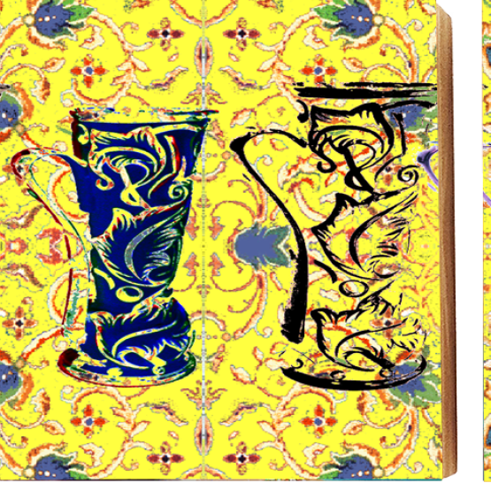 baroque pitchers - triptych baroque pitchers - triptych