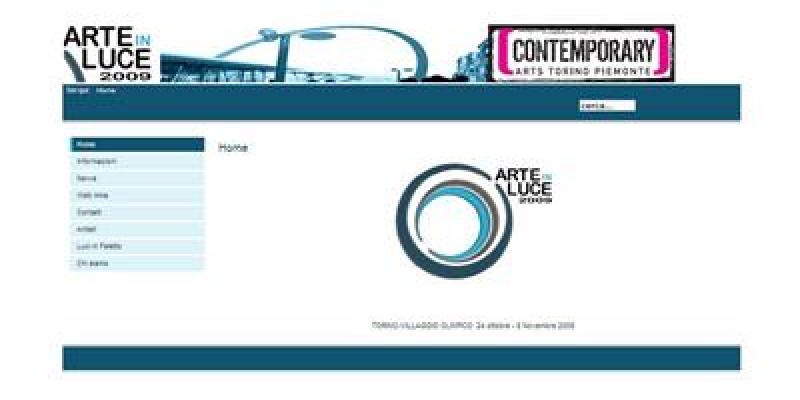 Arte in Luce 2009