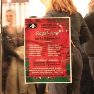 MA QUANTA GENTE C'ERA A QUEST'EVENTO! Regal-Arte 12 artisti in mostra a Mantova.