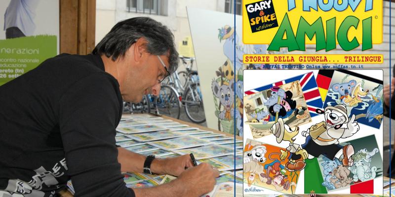 DISABILITA' E TRILINGUISMO NELLA NUOVA PUBBLICAZIONE A FUMETTI DI FULBER PER LE SCUOLE DISABILITA' E TRILINGUISMO NELLA NUOVA PUBBLICAZIONE A FUMETTI DI FULBER PER LE SCUOLE