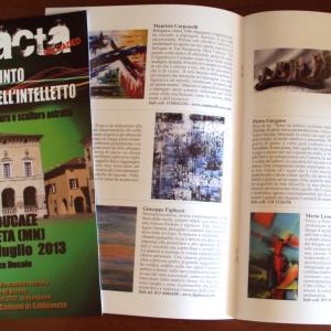 LE FOTO DELL'INAUGURAZIONE di ABSTRACTA A SABBIONETA (MN)