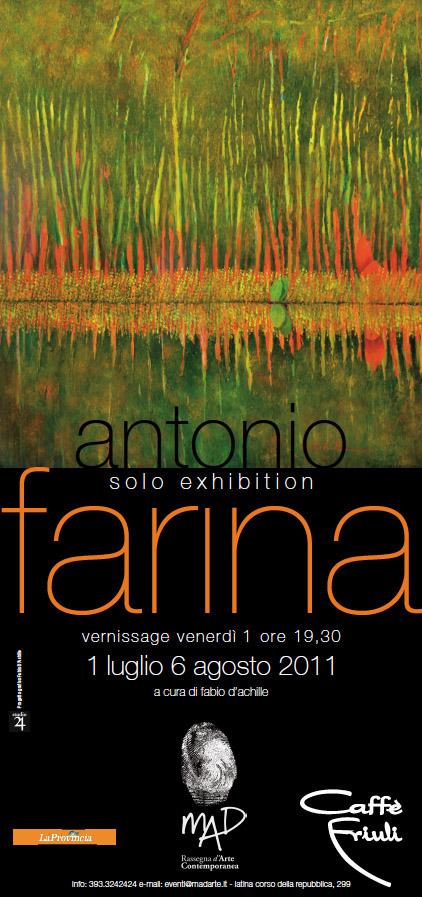 MadFriuli presenta Antonio Farina - Solo Exhibition