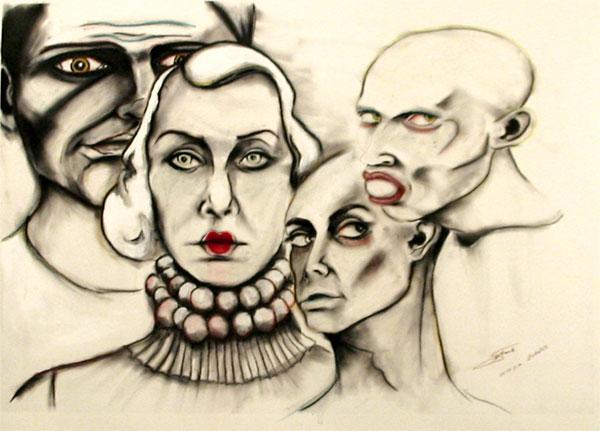 HERWIG MARIA STARK "Le cabinet de STARK - STARK(e)s Kabinett"