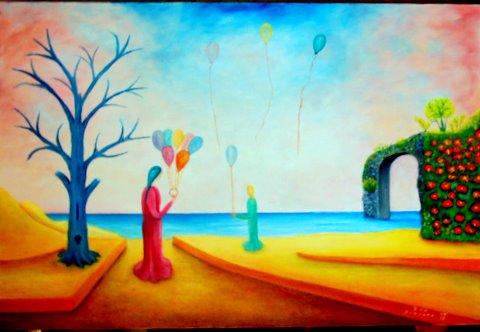 VENDITRICE DI PALLONCINI