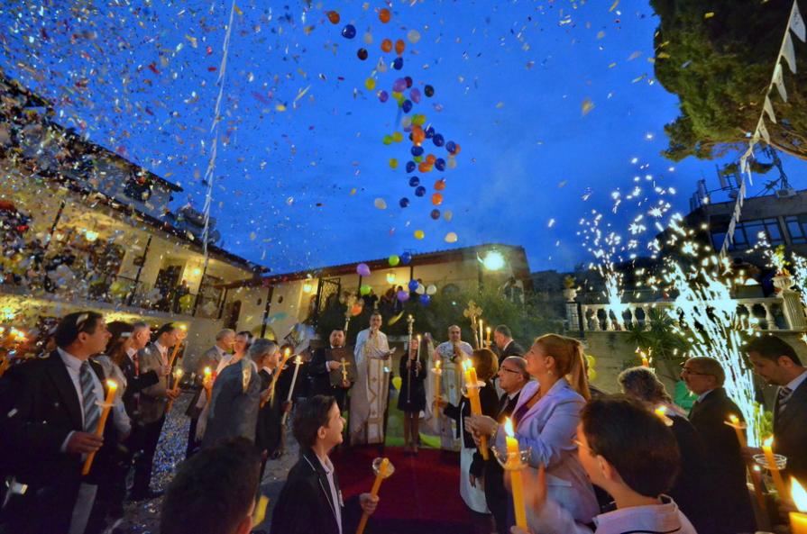 Easter Celebrations in Antioch Orthodox Church, Turkey