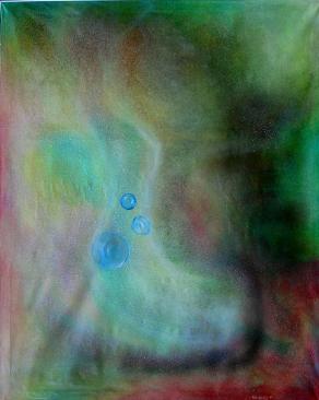 bolle di sapone sorprese in uno spazio energetico