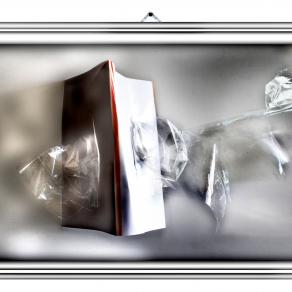 appendi al muro bianco un quadro bianco...