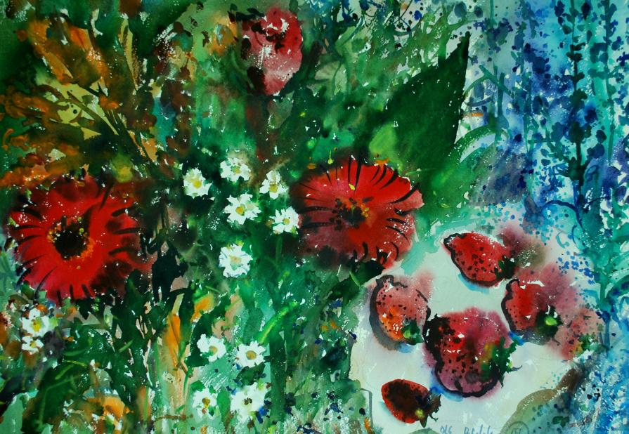 La gioia delle fragole