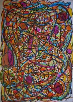 Labirinto umano con chiociola 