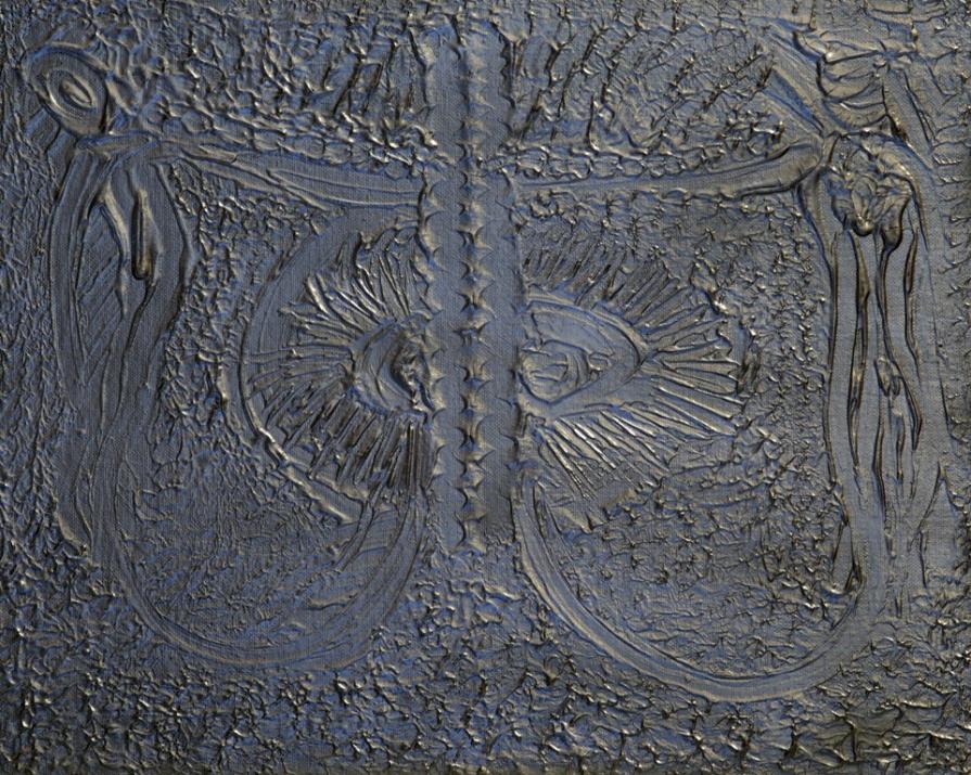 Adamo ed Eva_l’energia d iuna fedeltà istintiva_(50x40)