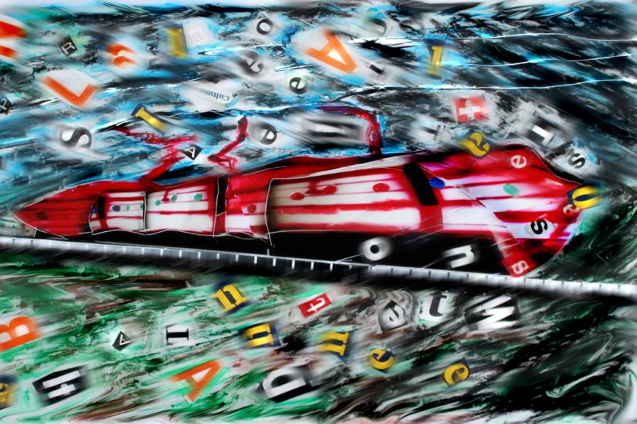 il treno " Analfabeta" si ferma anche alla stazione di Brescia.