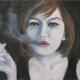 Smoking woman
