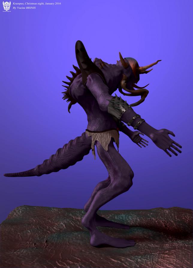 Krampus by Yacine BRINIS 2016 View 03