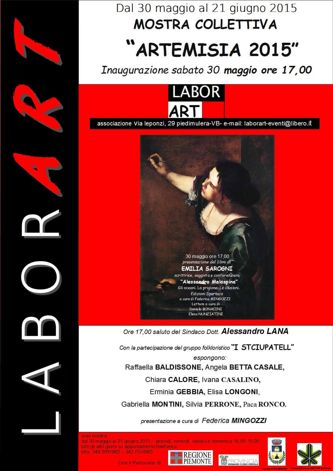 PROGETTO ARTEMISIA 2015