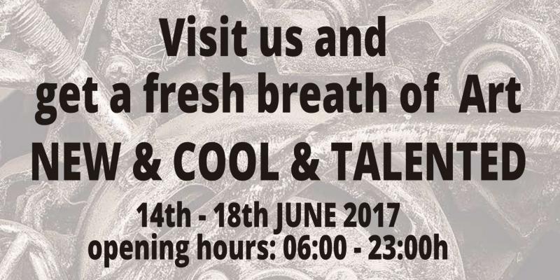 THE ARTBOXPROJECT.BASEL.1.0   SULLO SCHERMO MAURINO IN ESPOSIZIONE