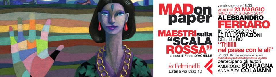 MAD on Paper -  Alessandro Ferraro - Trillillì nel paese con le ali - illustrazione