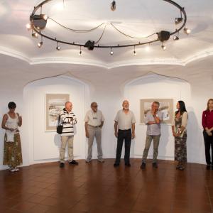 Presentazione del maestro ANTONIO PEDRETTI  a Bibbiano (RE)