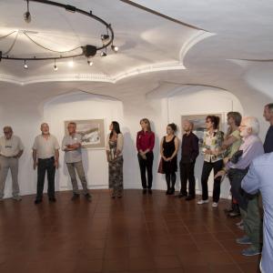 Presentazione del maestro ANTONIO PEDRETTI  a Bibbiano (RE)