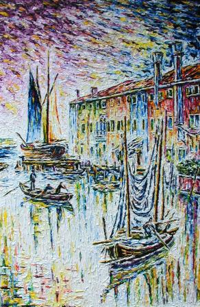 Venezia : Rio di Ponte Lungo alla Giudecca