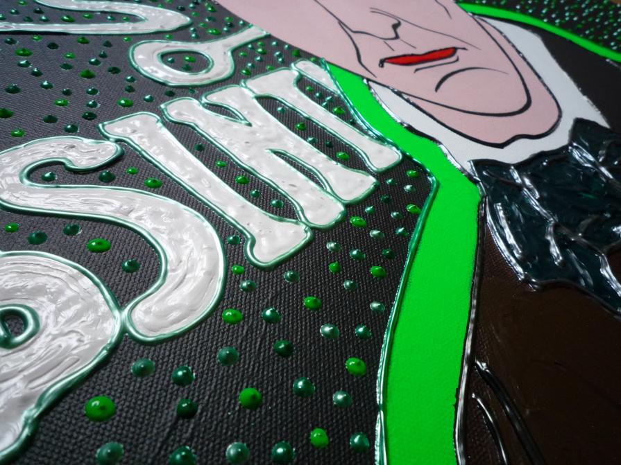 100% ABSINTHE BAUDELAIRE (detail)