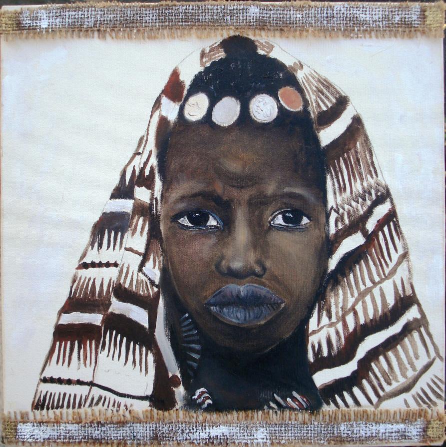 Barbara Berardicurti - Donna tuareg Barbara Berardicurti - Donna tuareg