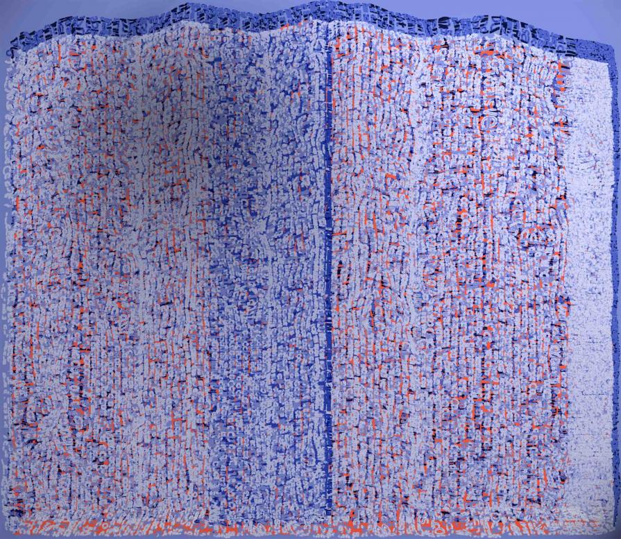 Lyrke, bilder malen in Dichtung 3 (the red between the lines)