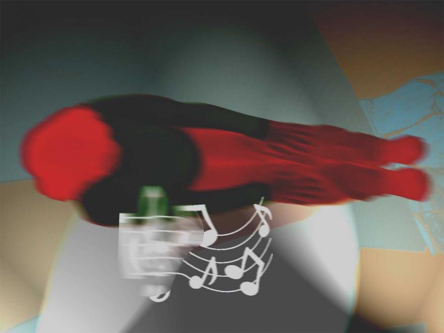 Red Cross with Music, Croce rossa con la musica