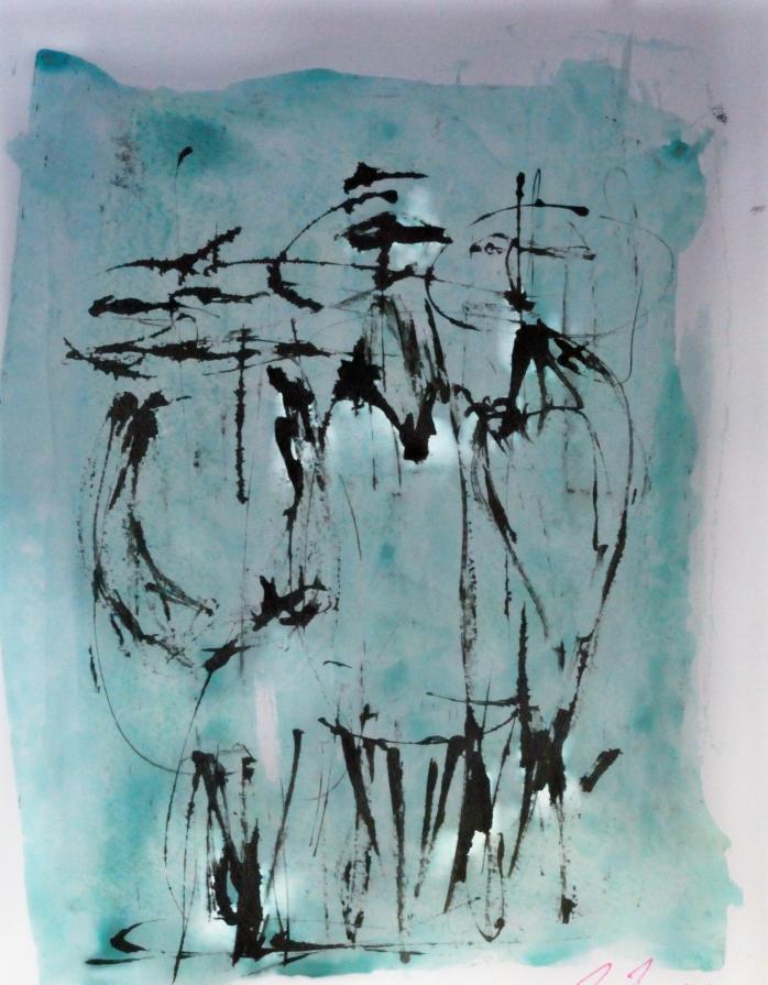 Tre figure, tre amici - Three figures, three friends Tre figure, tre amici - Three figures, three friends