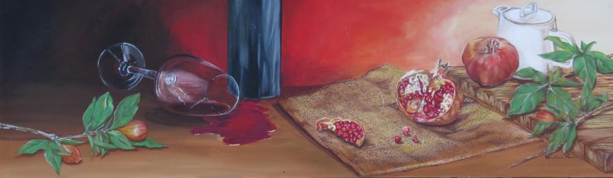 Natura morta con melagrana