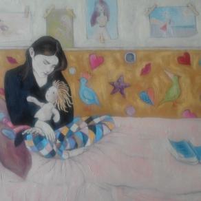 Hard times for dreamers....Tempi duri per i sognatori... (olio)