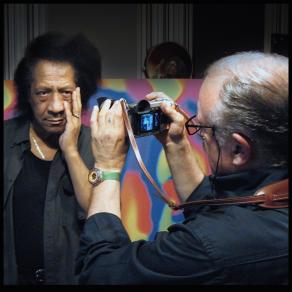 James Senese, con Augusto De Luca fotografo.