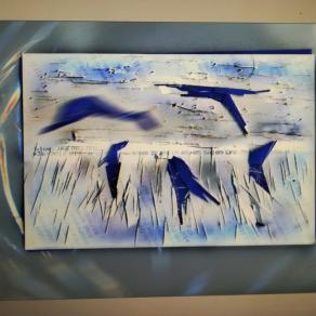 La mia area di competenza blu.