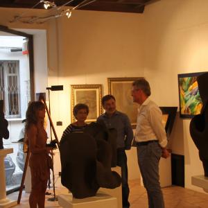 ABSTRACTA IN GALLERIA ARTEARTE.