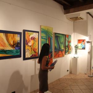 ABSTRACTA IN GALLERIA ARTEARTE.