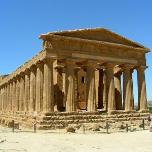Italia. Sicilia, Agrigento solare