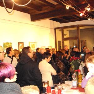 MA QUANTA GENTE C'ERA A QUEST'EVENTO! Regal-Arte 12 artisti in mostra a Mantova.