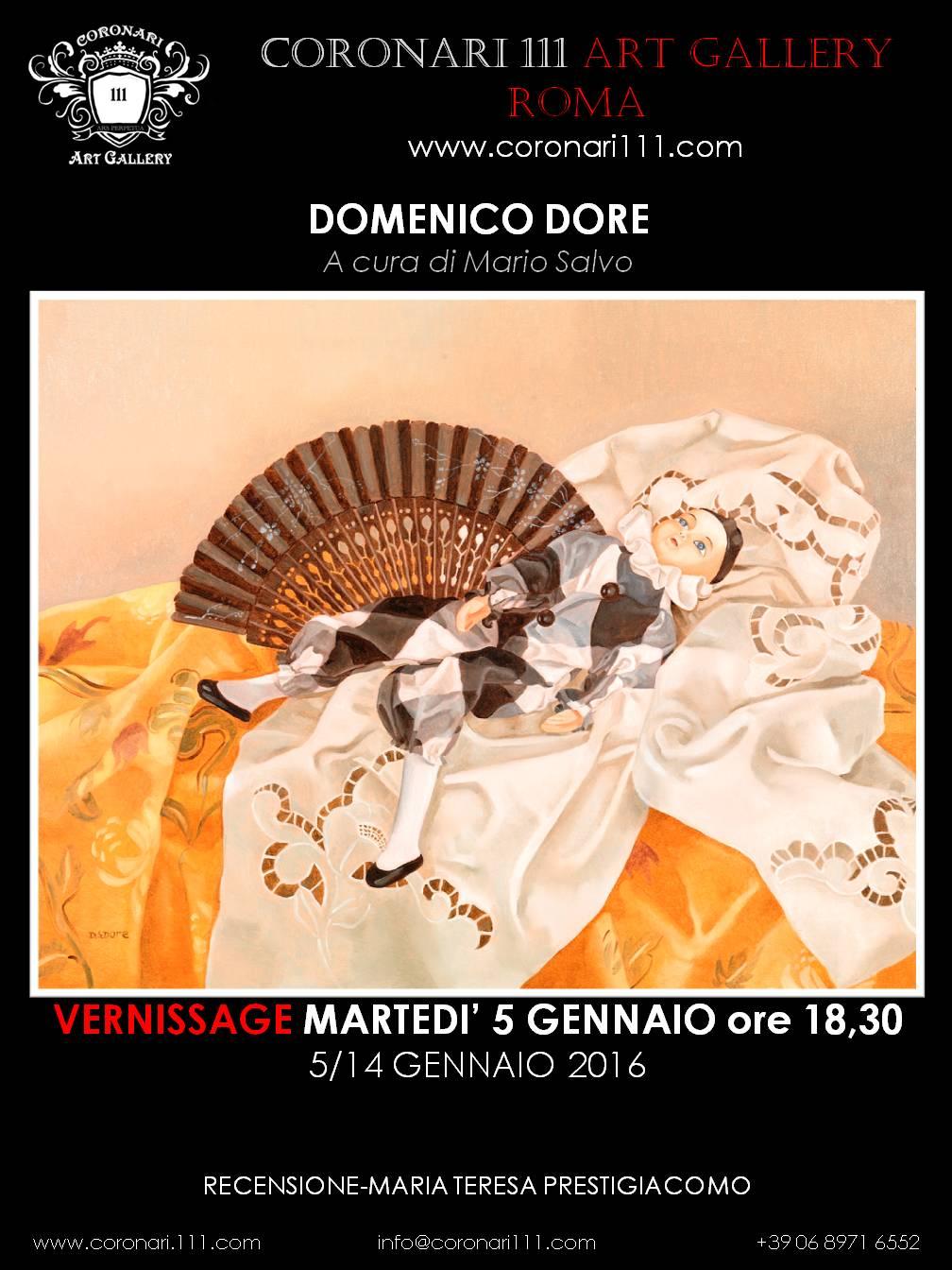 MOSTRA PERSONALE DI DOMENICO DORE