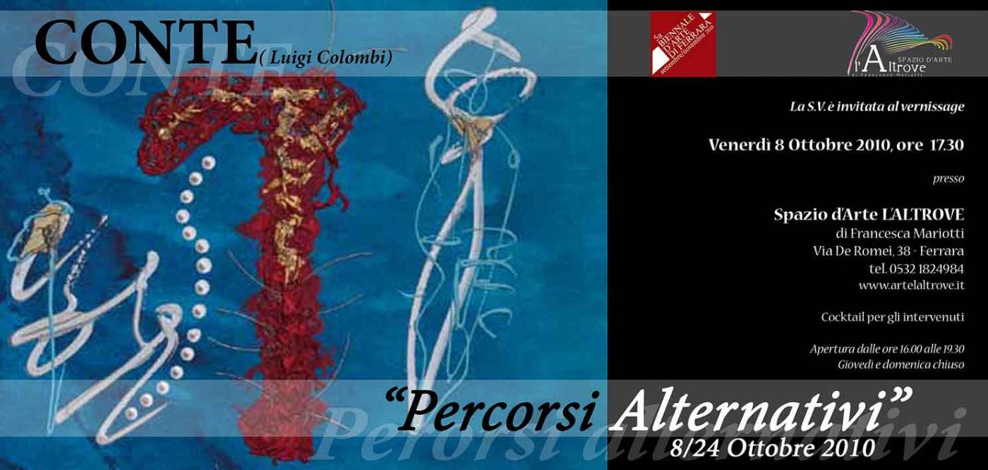 "PERCORSI ALTERNATIVI" di CONTE