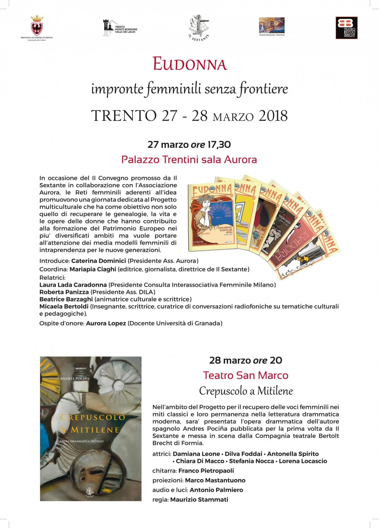 IL DIPINTO ORIGINALE MISS DORA (COVER DI EUDONNA), OSPITE A PALAZZO TRENTINI IL 27 MARZO 2018